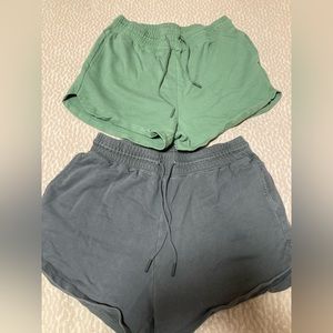 2 pairs of Gymshark shorts in size Medium. EUC